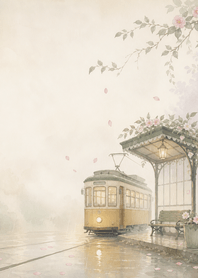 Citrine Tram Camellia Rain Station
