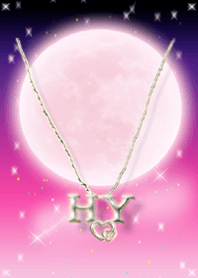 イニシャル H&Y(ストロベリームーン)