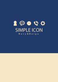 Simple icons Theme.