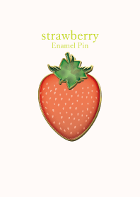 strawberry Enamel Pin 4