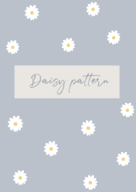 daisy_pattern #blue beige