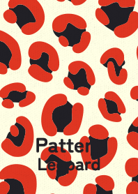 Pattern Leopard Scar red