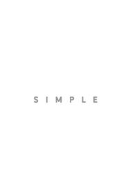 SIMPLE | white gray