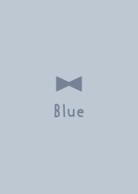 Girls Collection -Ribbon- Dullness Blue