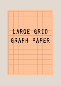 ORANGE-BLACK GRAPH PAPER/BEIGE
