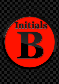 Good fortune Initials 9 "B"(j)