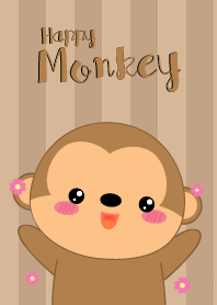 Happy Monkey Icon