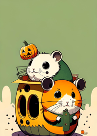 Halloween Hamster 459A2e
