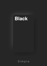 simple and basic Black