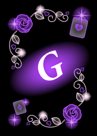 G-Initial-Purple Rose Illumination