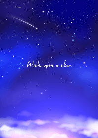 Wish upon a star-BLUE PURPLE