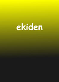 ekiden [Marathon]-Yellow&BlackGRADATION