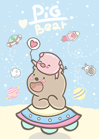 pig and bear (go to space5)