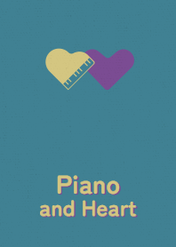 Piano and Heart beige magic