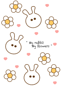 Mini flowers & Rabbit 26