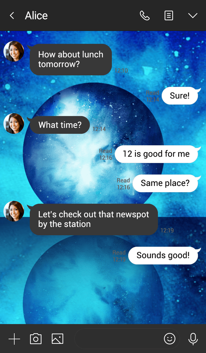 Blue planet theme