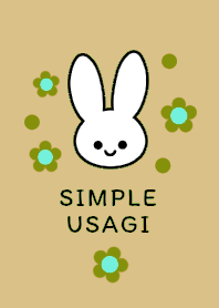 SIMPLE USAGI -FLOWER- THEME 104