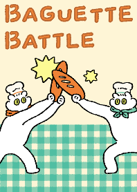 長棍對決！