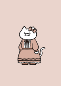 Frilly dress cat 12.