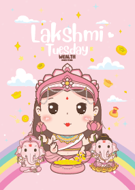 Tuesday Lakshmi&Ganesha + Wealth