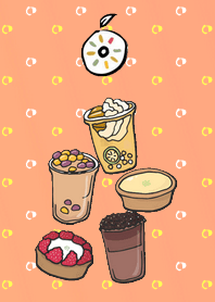 果汁、甜點、各式飲料