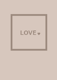 SIMPLE LOVE (beige brown)