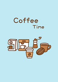 毎日のコーヒータイム（水青）