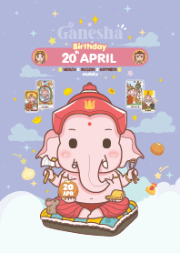 Ganesha x April 20 Birthday