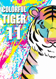 Tigre colorido 11