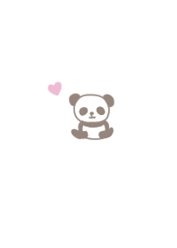 Pastel color & panda
