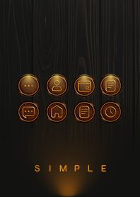 SIMPLE (Wood Texture and Bronzing)