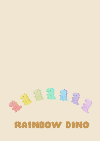Rainbow Little Dinosaur7