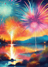 Beautiful Fireworks Theme#324