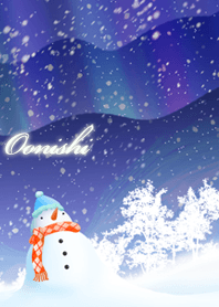 Oonishi Snowman & Aurora