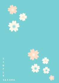 SIMPLE SAKURA -emerald- from JAPAN