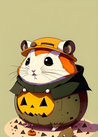 Halloween Hamster 5C0B26