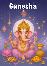 Ganesha, receive wealth, be rich,