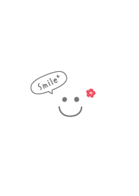 Smile hibiscus =White=