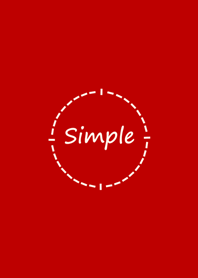 Simple dotted line - like red