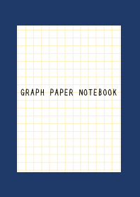 方眼紙の着せかえ/ネイビーブルー/ベージュ