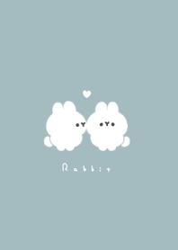 小兔子 /blue black