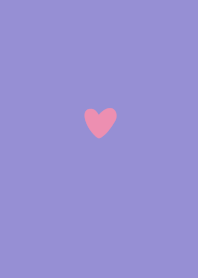 Purple-blue and pink. Hearts.