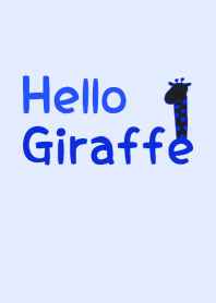 Hello Giraffe blue 20
