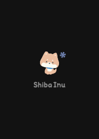 柴犬3 水晶 [黑色]