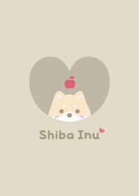 Shiba Inu2 Apple - YellowGreen