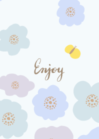 Nordic 3colored flowers5 from Japan