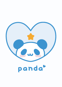 Panda Star - Blue