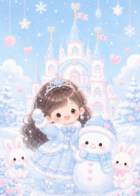 Snowy Dream Castle Princess