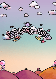 Fantasy Hills - mauve.