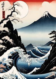浮世絵の風景-昼 15